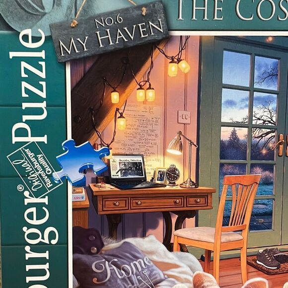 Ravensburger 1000 piece puzzle No 6 My Haven The Cosy Shed - Picture 2 of 7